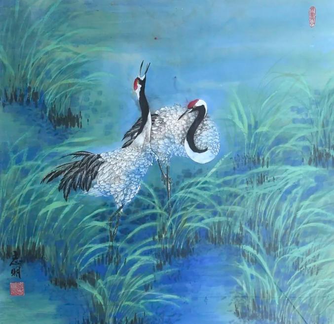 丹青巾帼颂重庆市沙坪坝区第三届女画家作品展