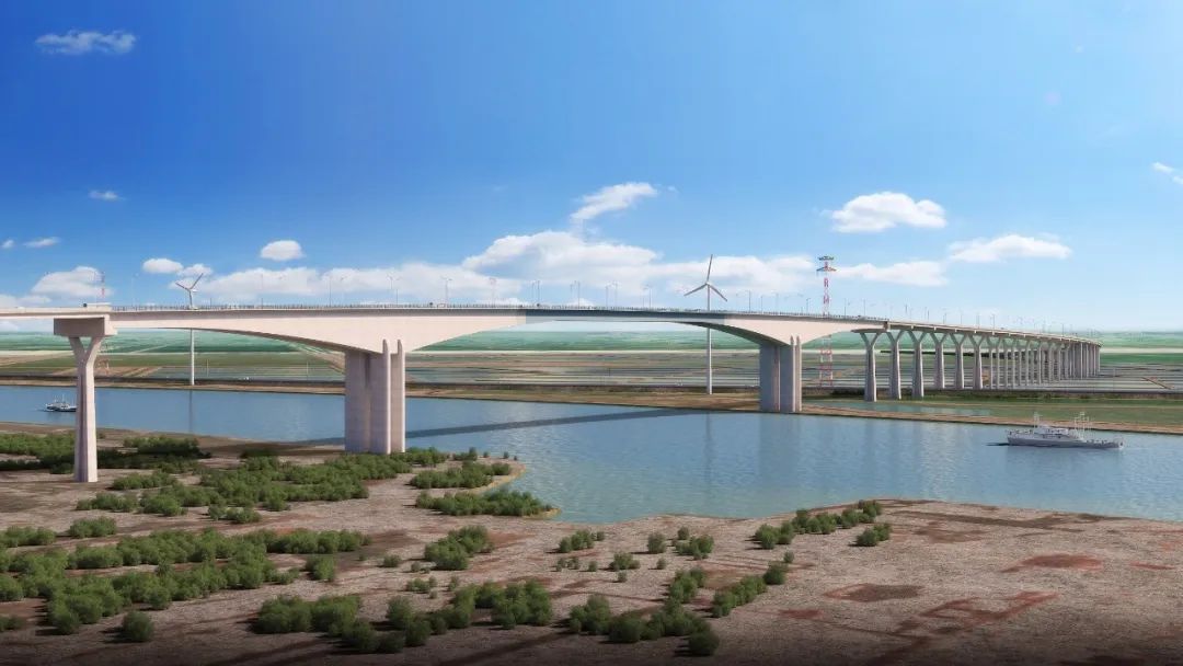 主墩首灌完成!中建八局打造"世界第一跨径梁桥"