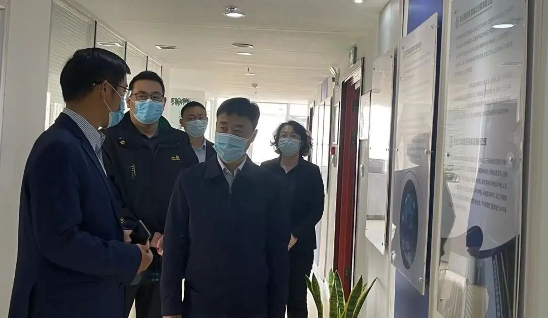 领导调研和平区委常委区委政法委书记陈宁深入企业走访调研