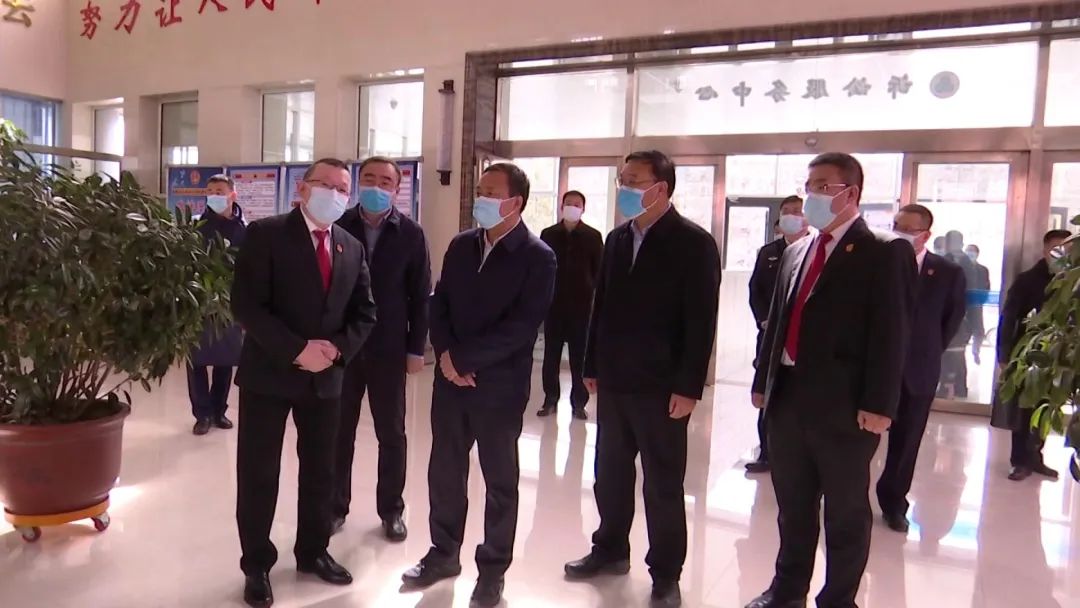 于海宇深入卓资县调研督导优化法治化营商环境和基层社会治理工作情况