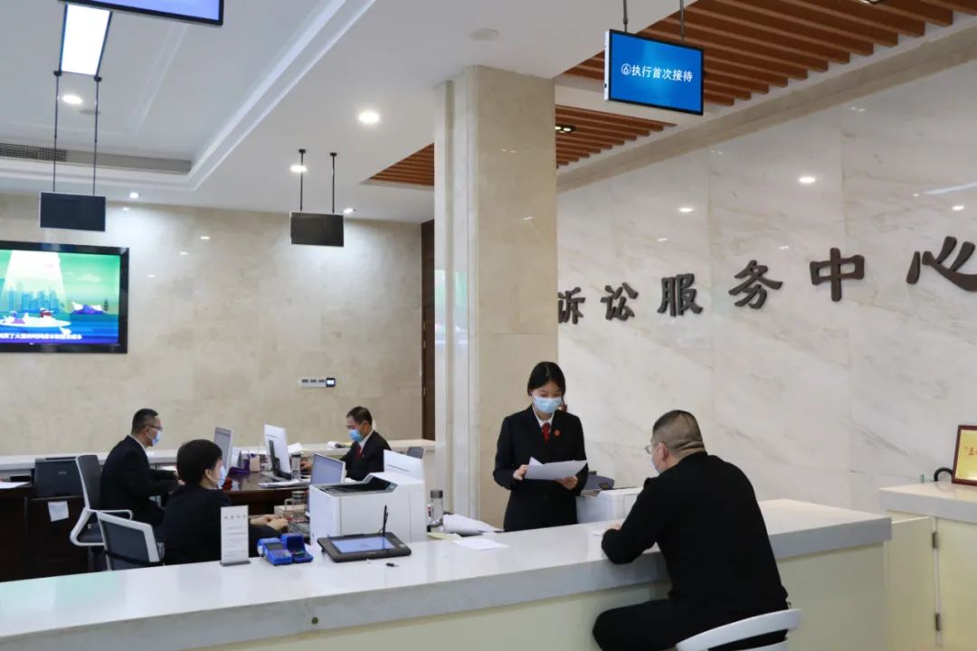 我为群众办实事诉讼服务全覆盖清丰县法院增设执行首次接待窗口
