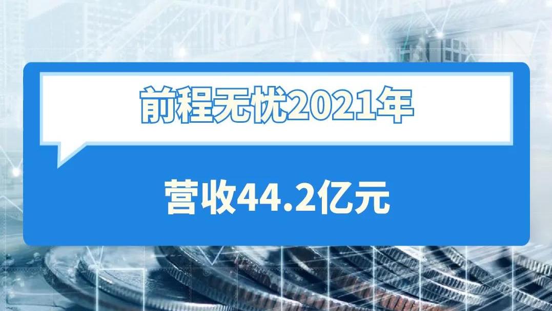 前程無憂2021年，營收44.2億元