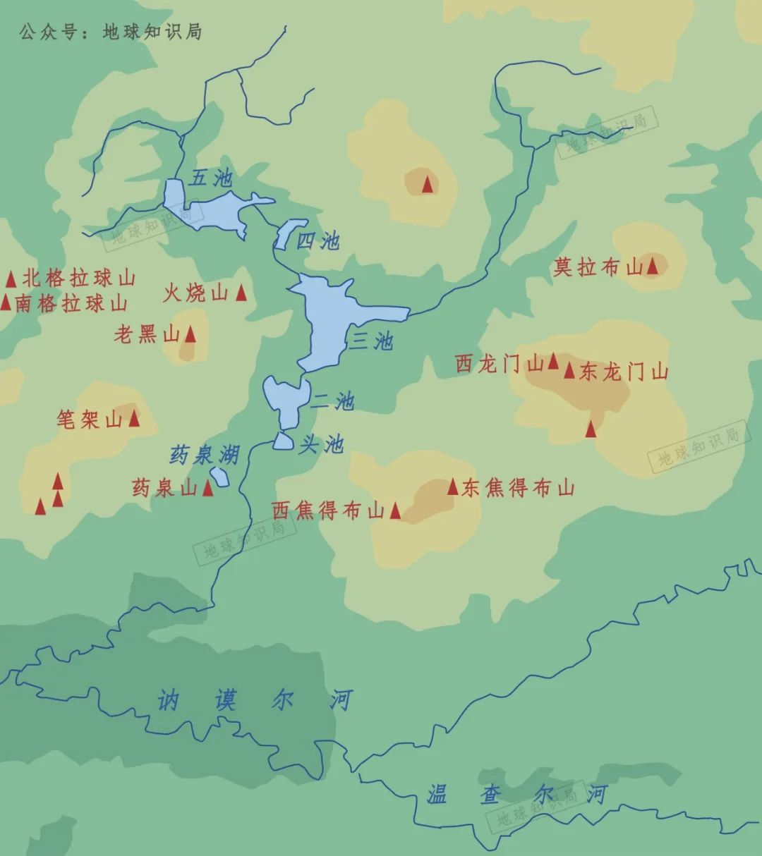 五大连池地理位置图片