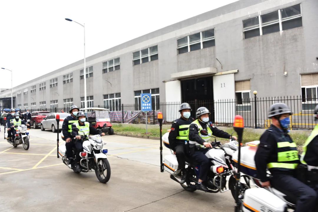 警企联动,群防群治!蓬江区成立首个工业园区警企治安联防队_政务_澎湃