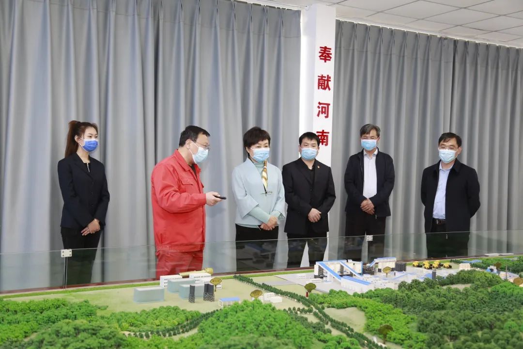 助力企业发展王波到分包项目走访调研