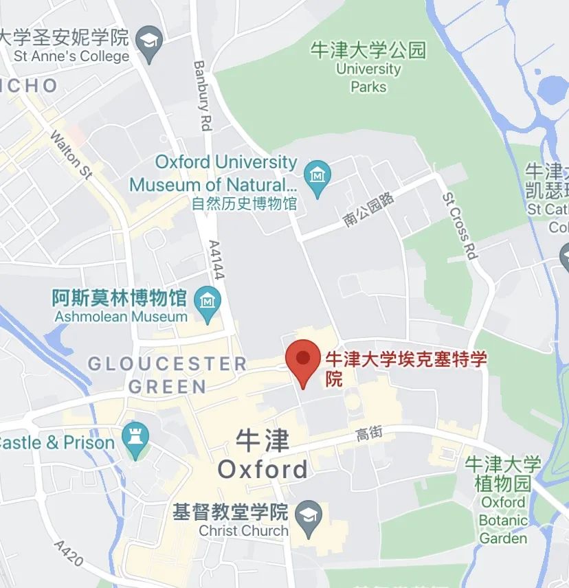 埃克塞特大学地图图片