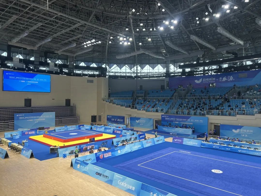瓜沥文化体育中心是杭州2022年亚运会武术以及卡巴迪项目的竞赛场馆.