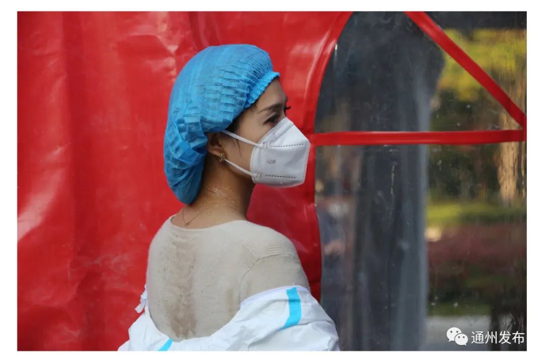 每一滴汗水每一道勒痕都是让通州人最心安的守护