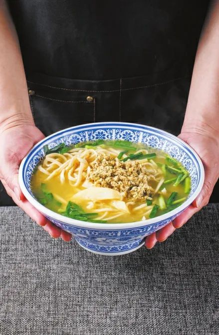 一碗海沙子面至鲜日照味儿