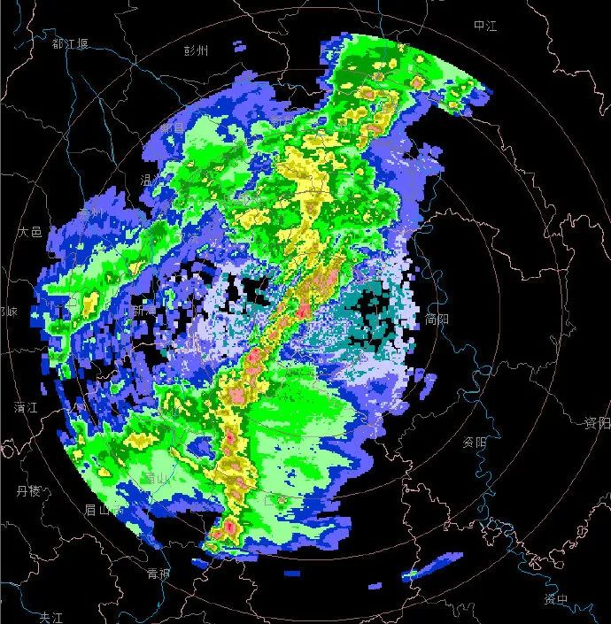 今日都解除了不過莫慌雷電黃色預警,大風藍色預警先後發佈了昨夜成都