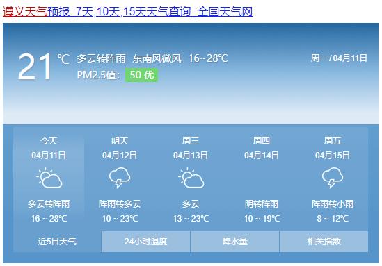 預警貴陽突然烏雲壓頂雷電大雨可能還有冰雹附貴州九市州天氣預報