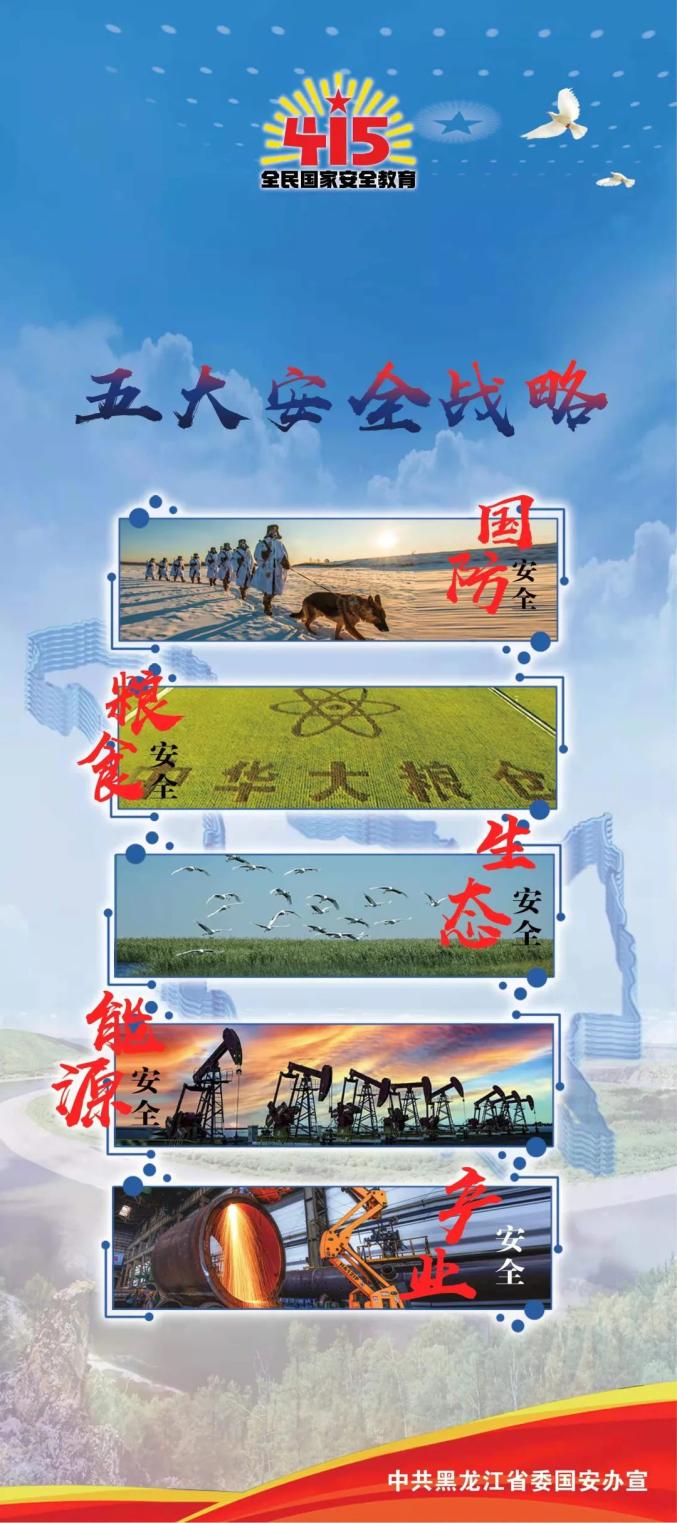 全民国家安全教育五大安全战略