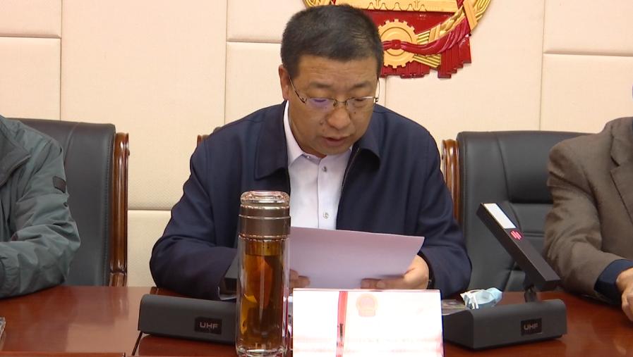 县人大常委会副主任彭福全,仝永平,石素芬,曹文华及县委常委,组织部