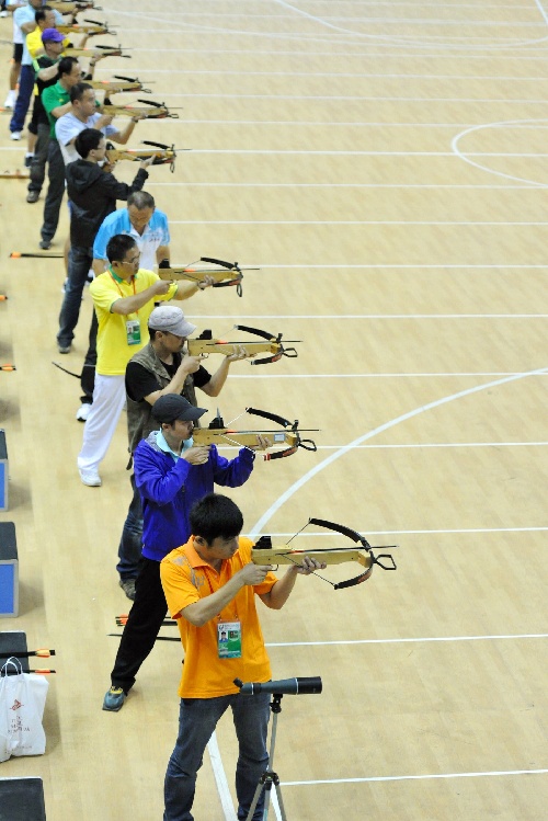 聚焦第十二届全省民族运动会丨少数民族传统体育运动项目之射弩_媒体