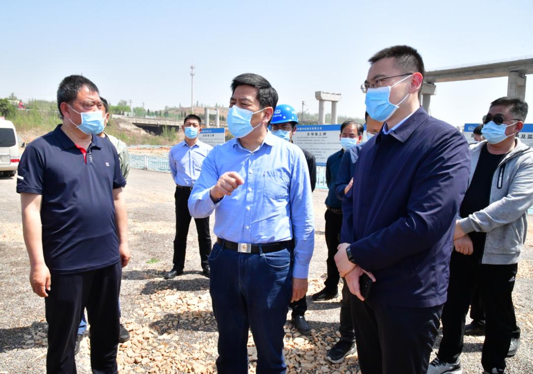孙延文到新安调研督导重点交通项目建设情况