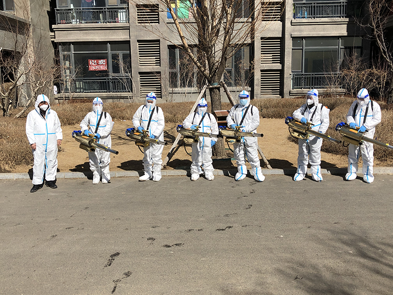 疫情之初,辛海生不仅是后备机动队长,还是高新区全员