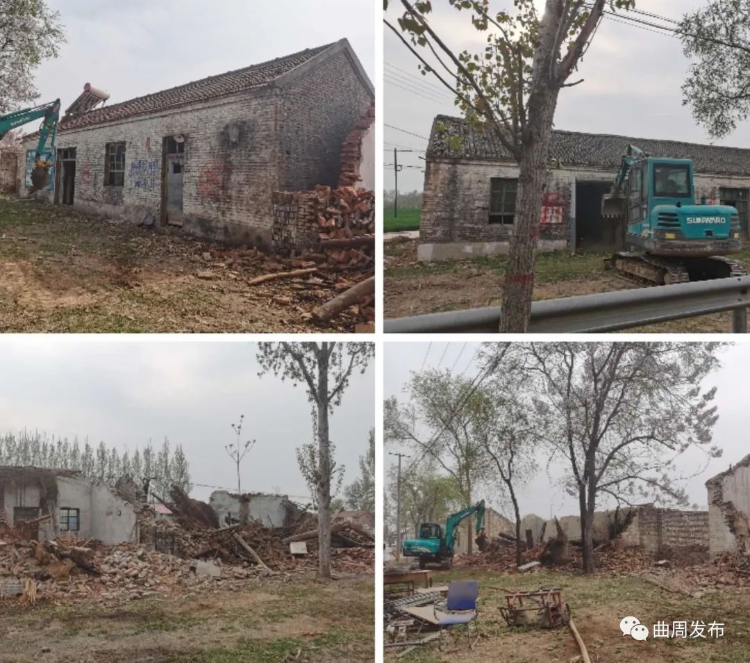 侯村镇以曲侯线为突破口全域整治再发力