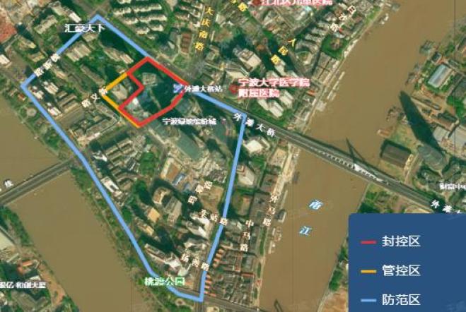 江北区调整外滩街道"三区"范围