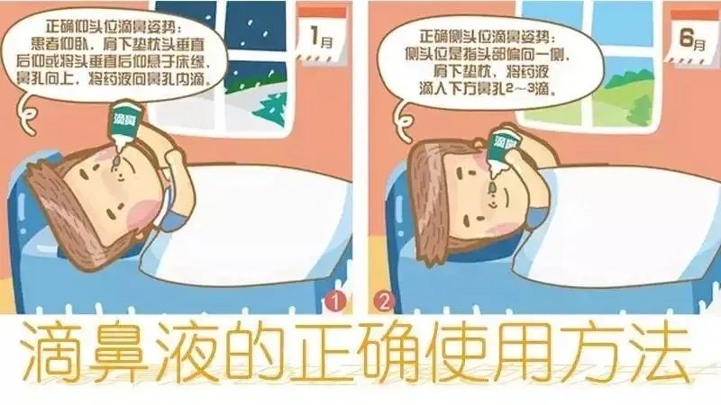 正确的喷鼻方法图片图片