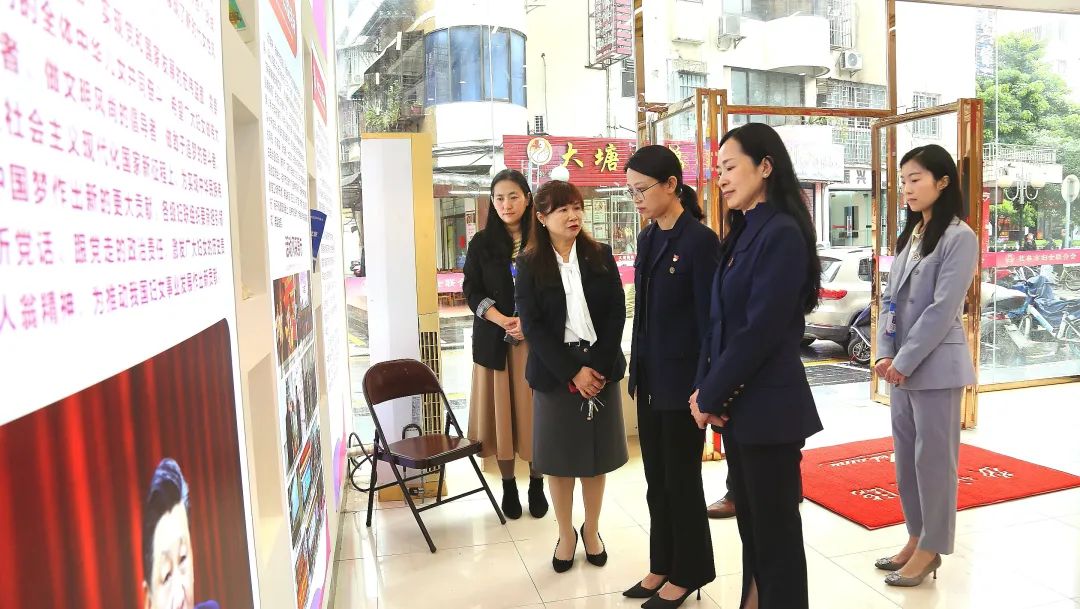 立足职能守正创新市妇联主席陈薇薇调研指导桂林市妇女儿童活动中心