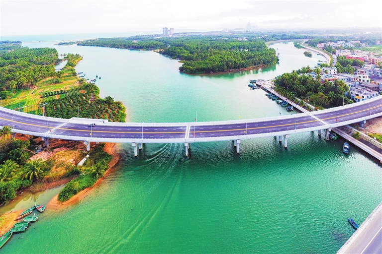 山海高速,三亞旅遊資源路,環島旅遊公路土福灣至海棠灣通道,海南西環