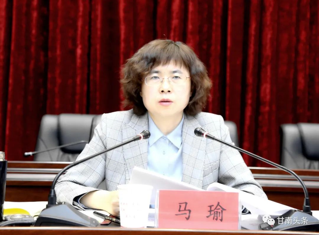 甘南召开全州意识形态和"扫黄打非"工作会议 马瑜出