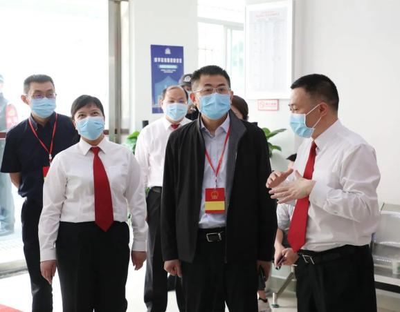 成华区人大常委会主任王德运同志调研成华区法院执行一体化改革工作