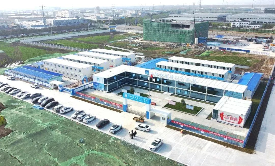 直击双碳拓链中建三局推出首个工地酒店