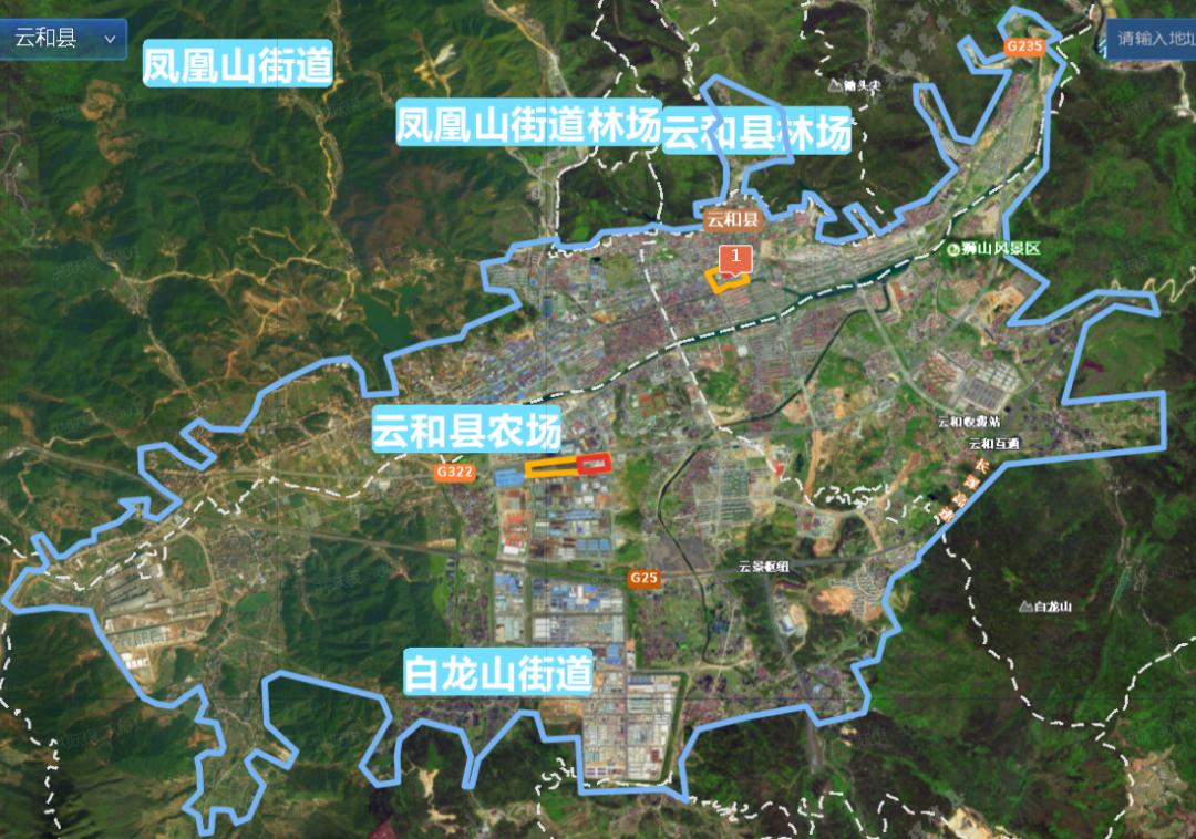 云和县城区规划图图片