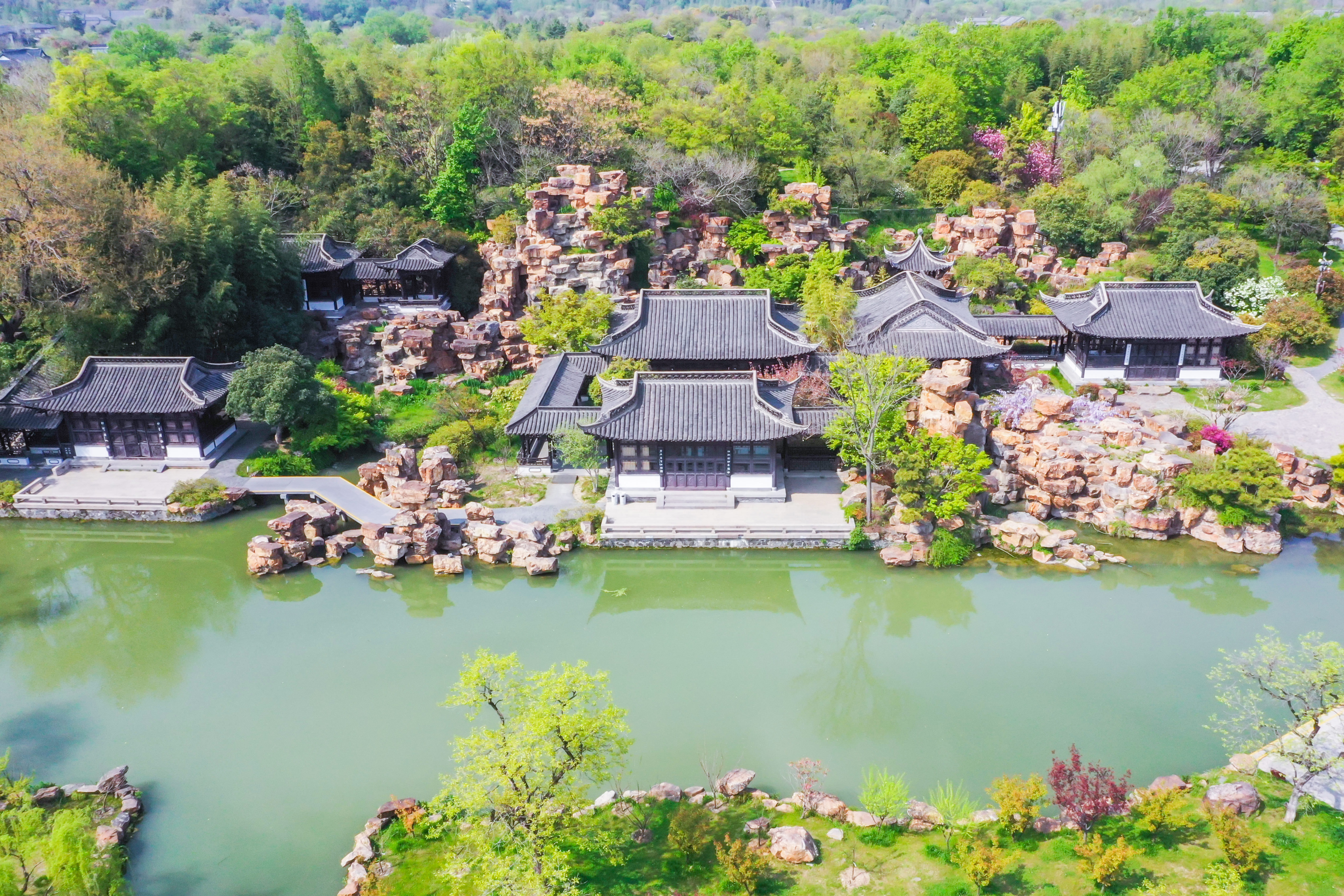 瘦西湖万花园十景春色正撩人