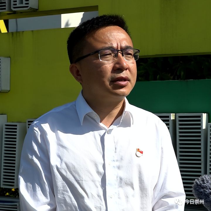 白头镇五星村党委书记 高志伟"我们将号召村上全体的党员学习,领会