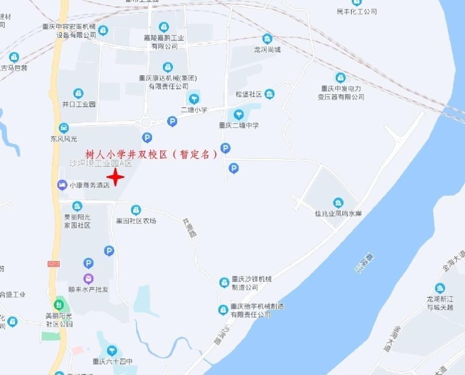 容县高中校园地图图片