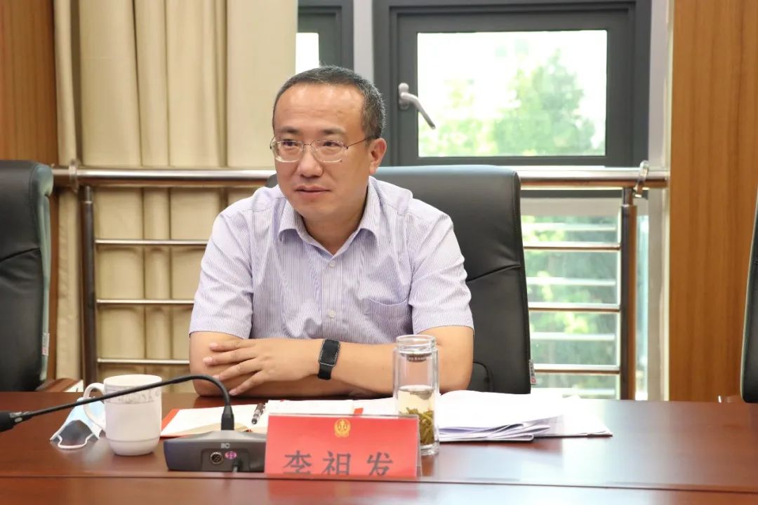 红河中院党组书记院长李祖发到建水法院调研指导工作