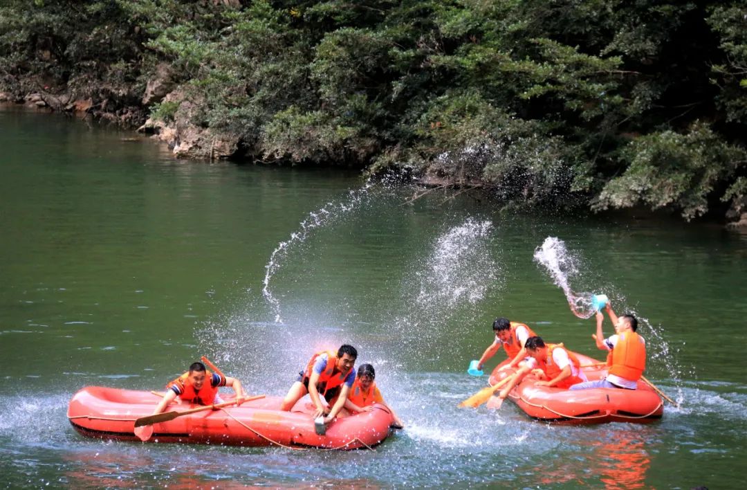 收获爱情,亲情和友情,就在诺水河·十里峡谷漂流!