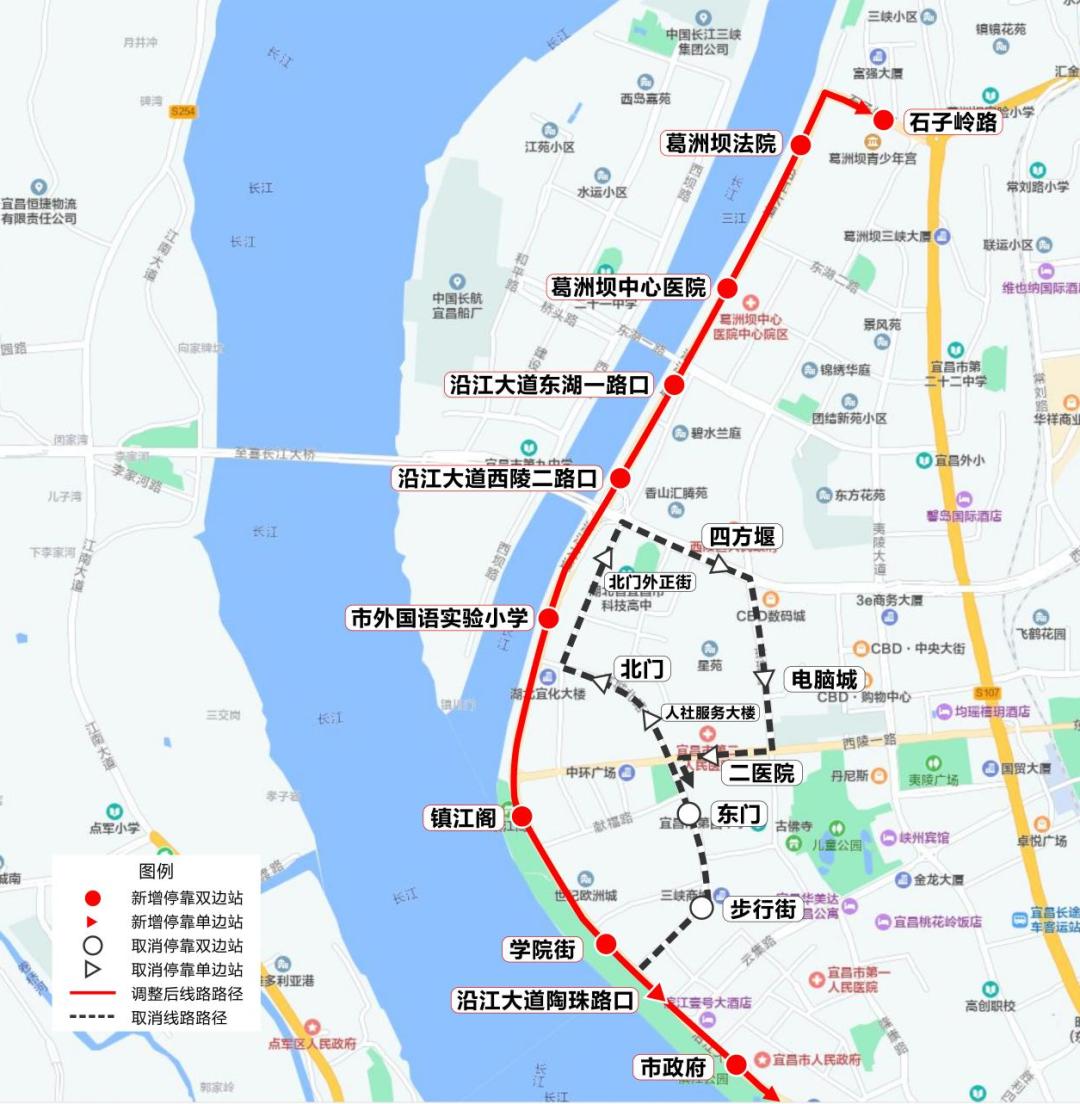 宜昌市公交线路查询图图片