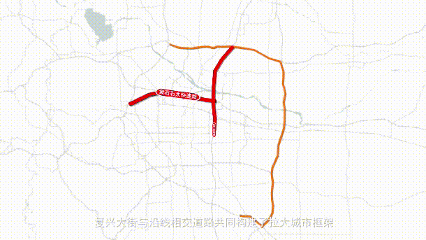 石家庄复兴大街地图图片