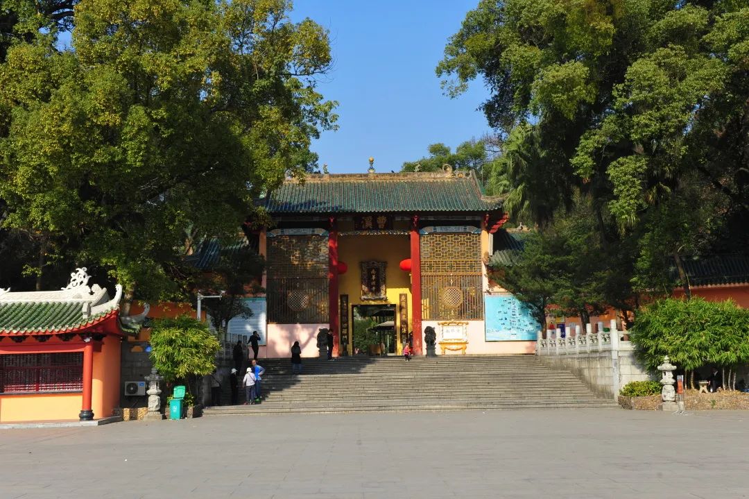 云门寺和南华寺图片