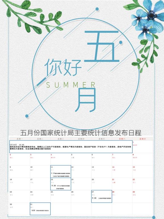 【微月历】多彩五月,花开盛宴