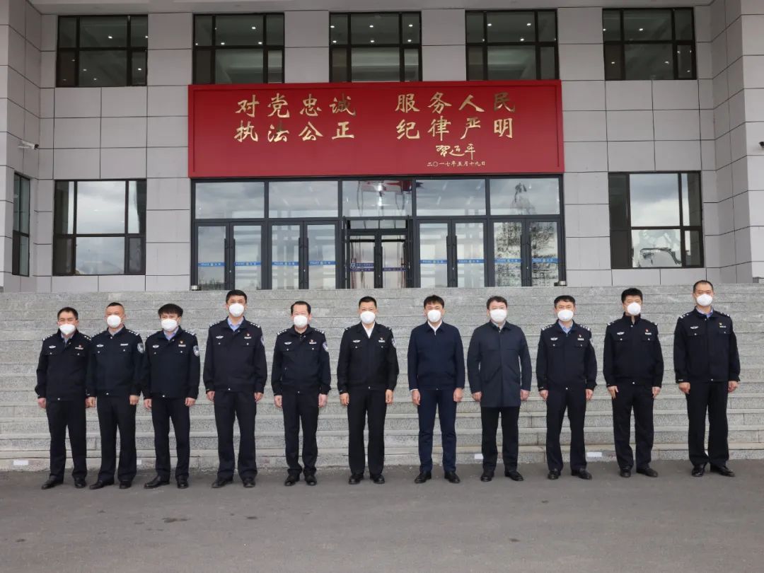 汪清公安举行援长抗疫警力归建欢迎仪式