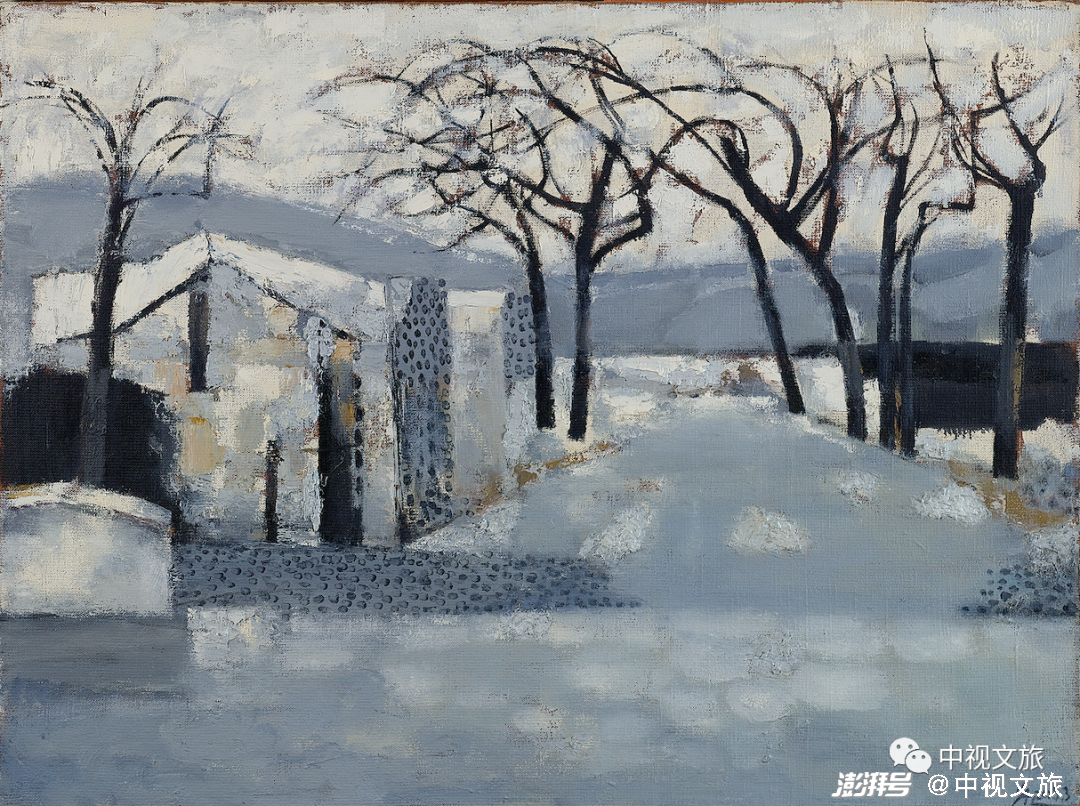诗情画意栏目第二集黄阿忠的诗与画雪