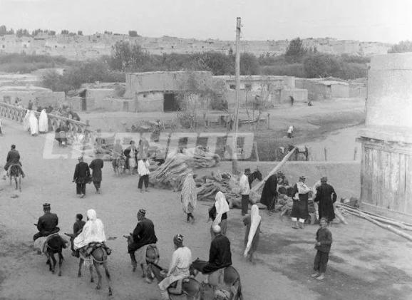 珍稀老照片1950年代的喀什