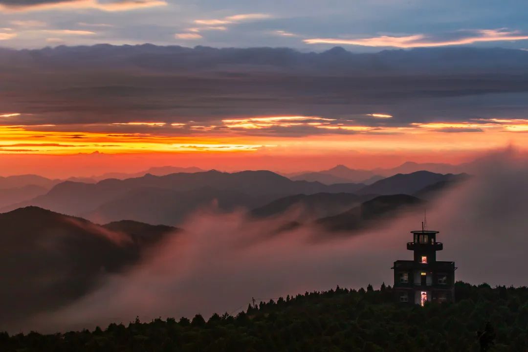 丽水百山祖十二时辰每时每刻都很美