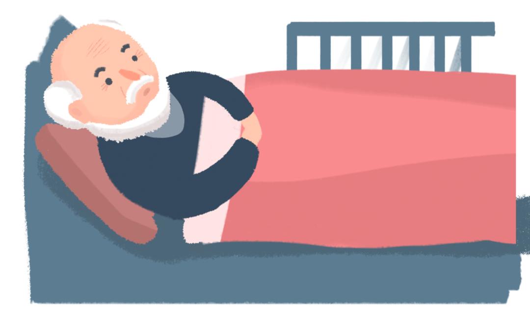 患者本人就可能失去行动能力,不得不卧床休养