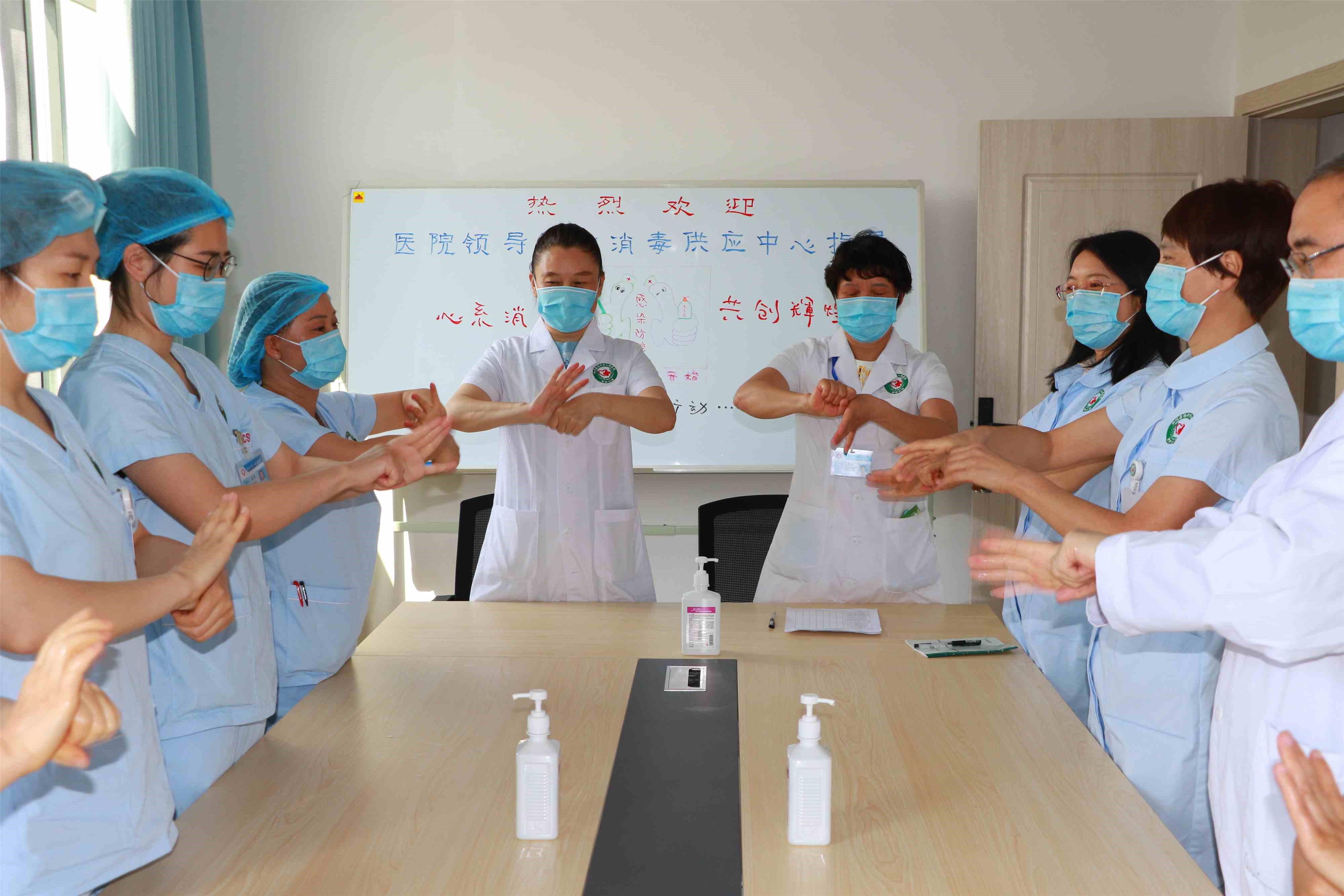 世界手卫生日绵竹市人民医院开展手卫生专项检查