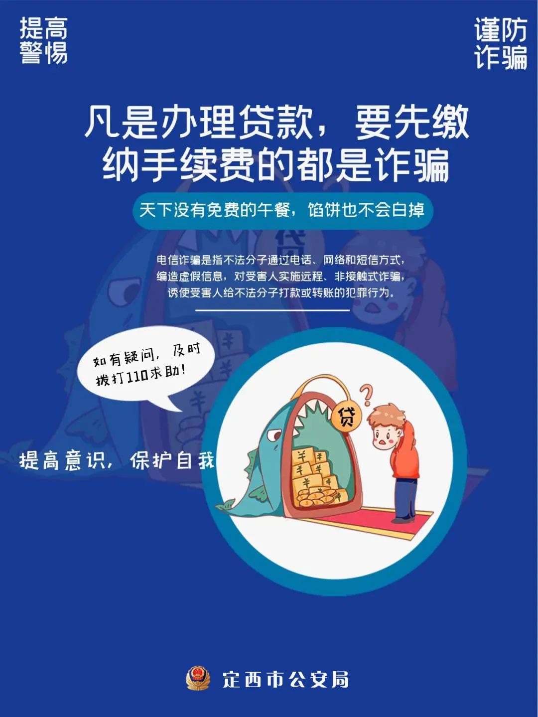 【反电诈宣传】六张海报，教你如何反诈防骗！