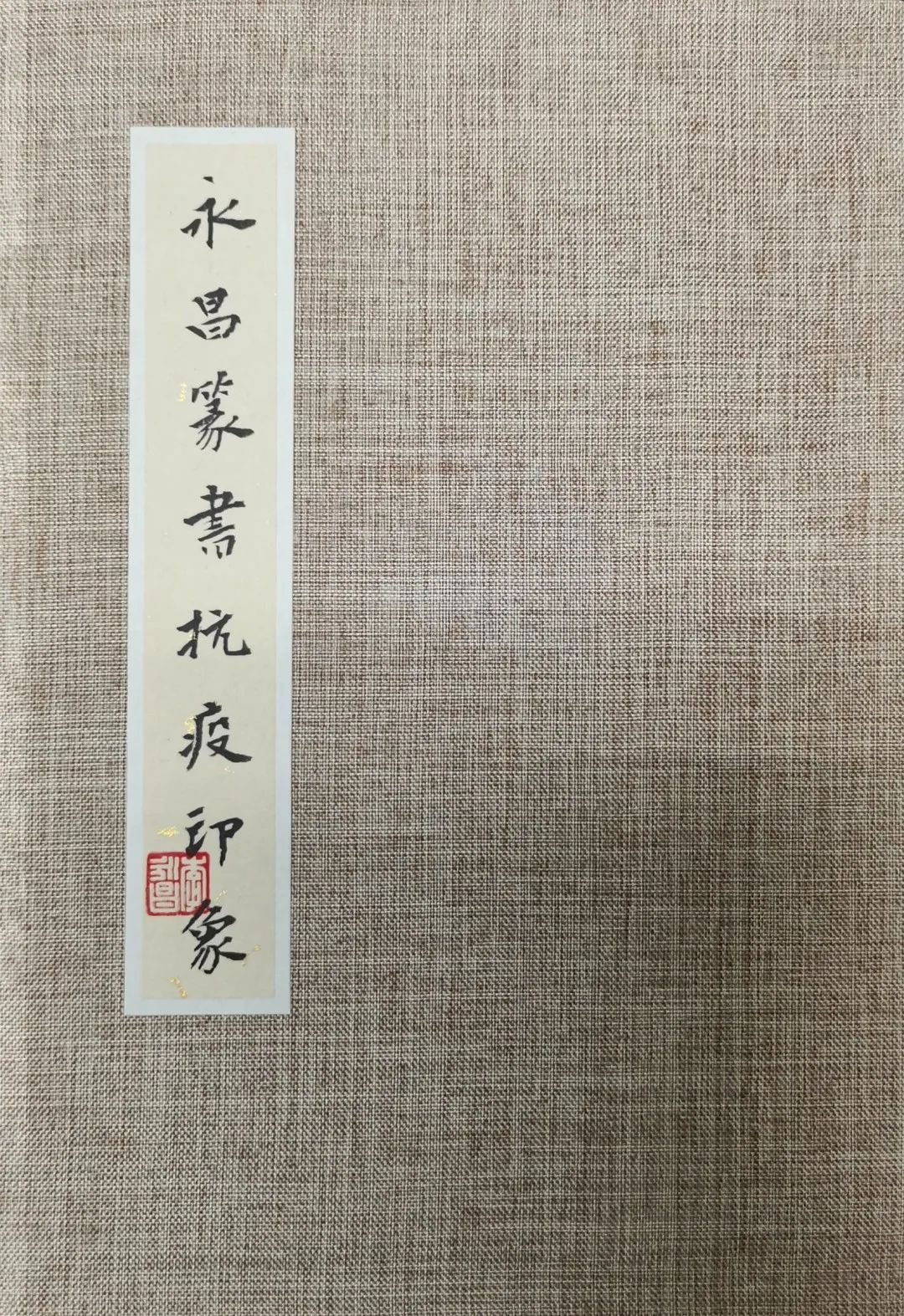 抗疫必胜中国加油李永昌篆书抗疫印象