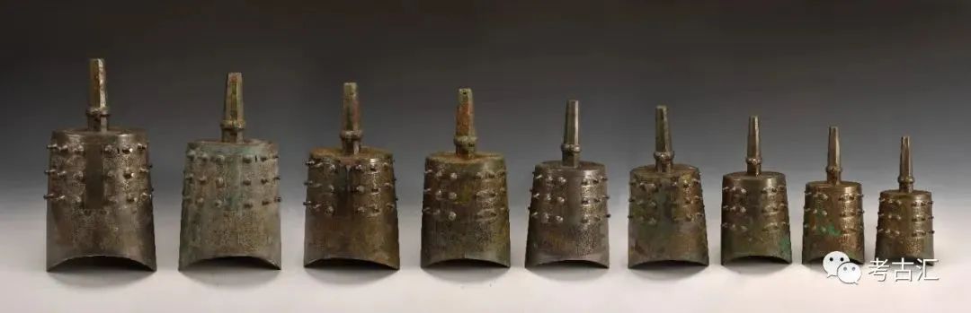 山西省发现春秋卿大夫墓出土成套铜编钟编磬