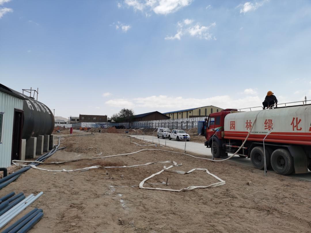 b区项目部等棋盘井镇区内的基建项目建设现场,用于基建工程施工用水