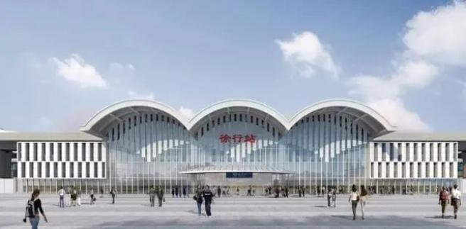 嘉闵线嘉闵线北延伸沪通二期等项目有进展铁路徐行站效果图曝光