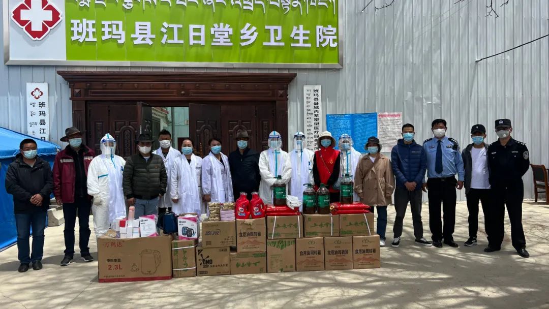 慰问送祝福情暖天使心班玛县人民法院党组书记院长沙德一行慰问联点江